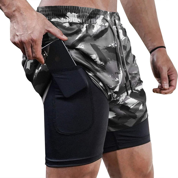 Surenow Mens Running Gym Shorts 3 Inch Breathable Lightweight Athletic  Sport Shorts Training Workout Shorts with Pockets